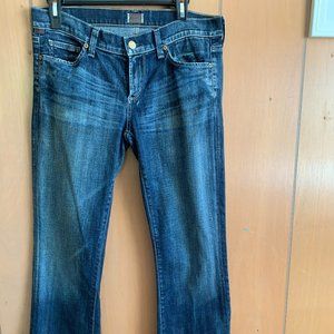 Citizens of Humanity Boot Cut / Flare Jeans Medium Rise Size 29